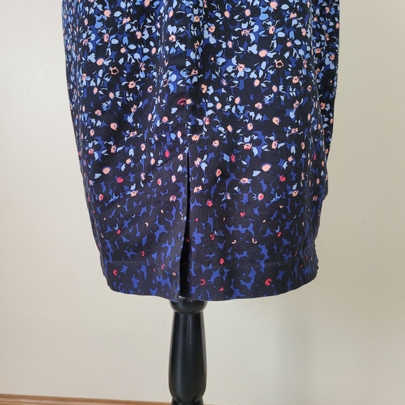 Talbots Dress short sleeve navy multy color size 16p - Picture 6 of 9